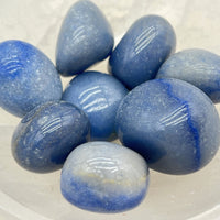 Lot de Pierres Roulées Aventurine Bleue "Sagesse" - 30g