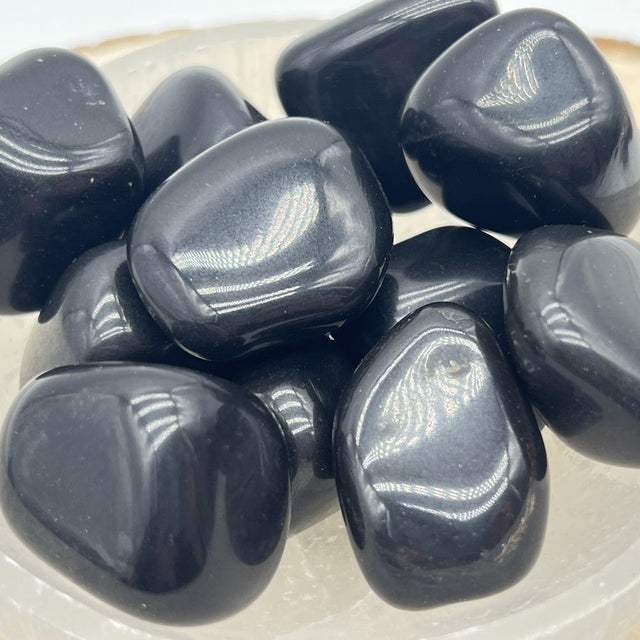 Lot de Pierres Roulées Onyx "Maîtrise de Soi" - 30g