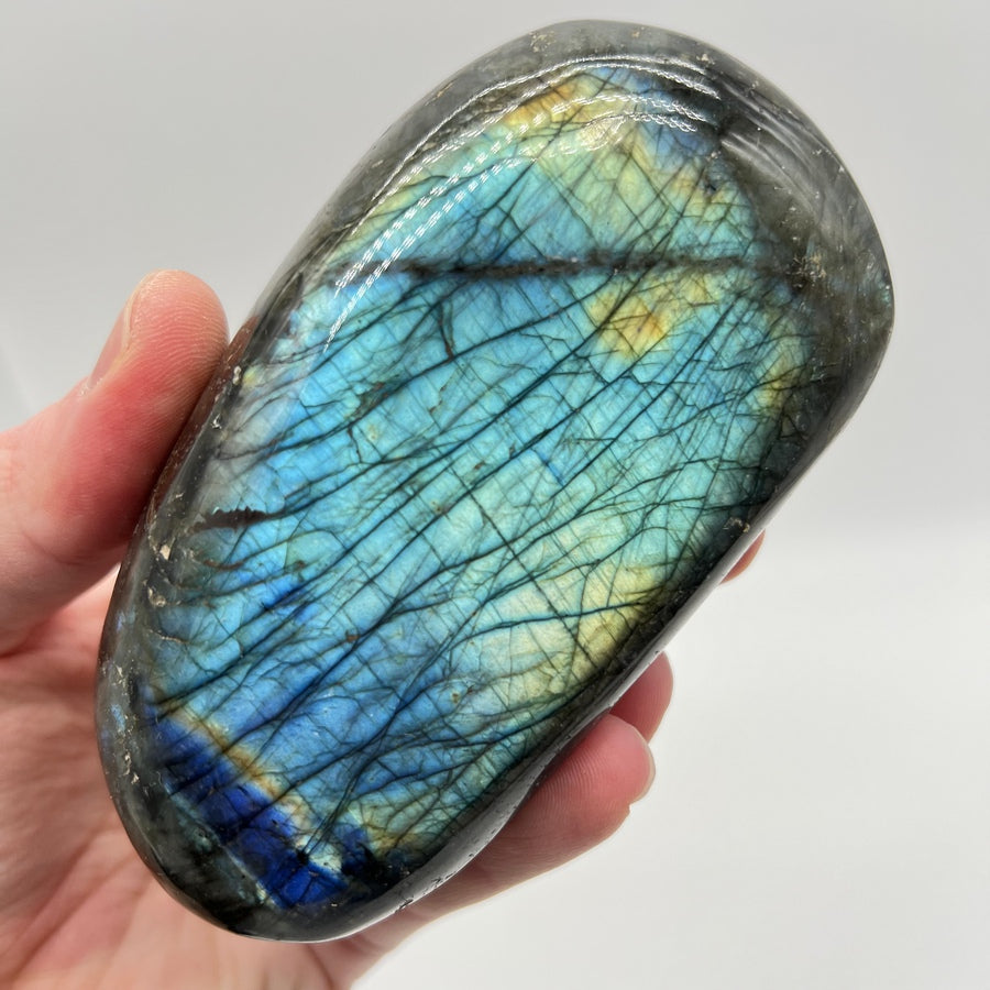 Bloc de Labradorite - BLP1667 - 497g - Extra