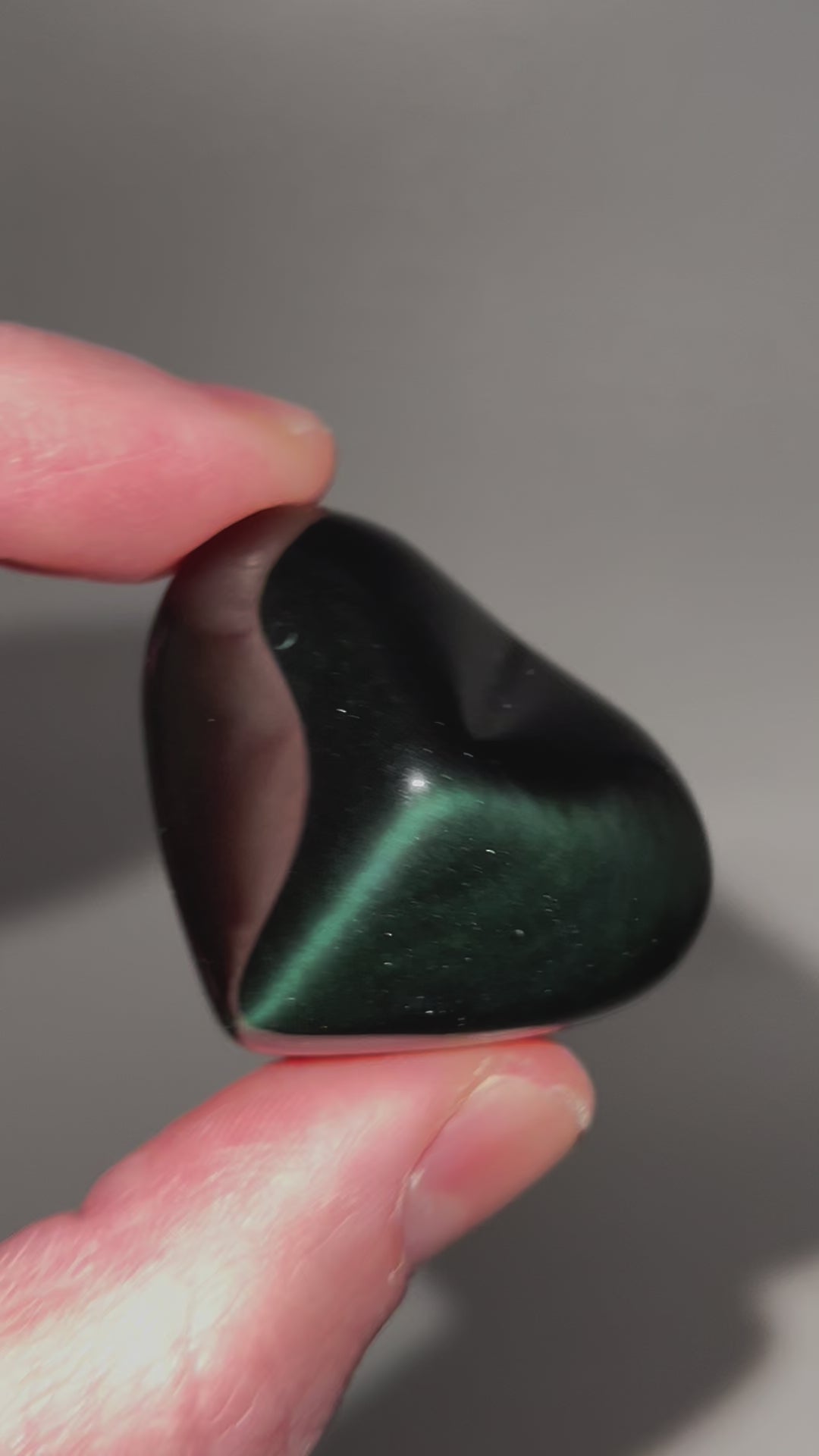 Coeur en Obsidienne Oeil Céleste - CROBSARC111