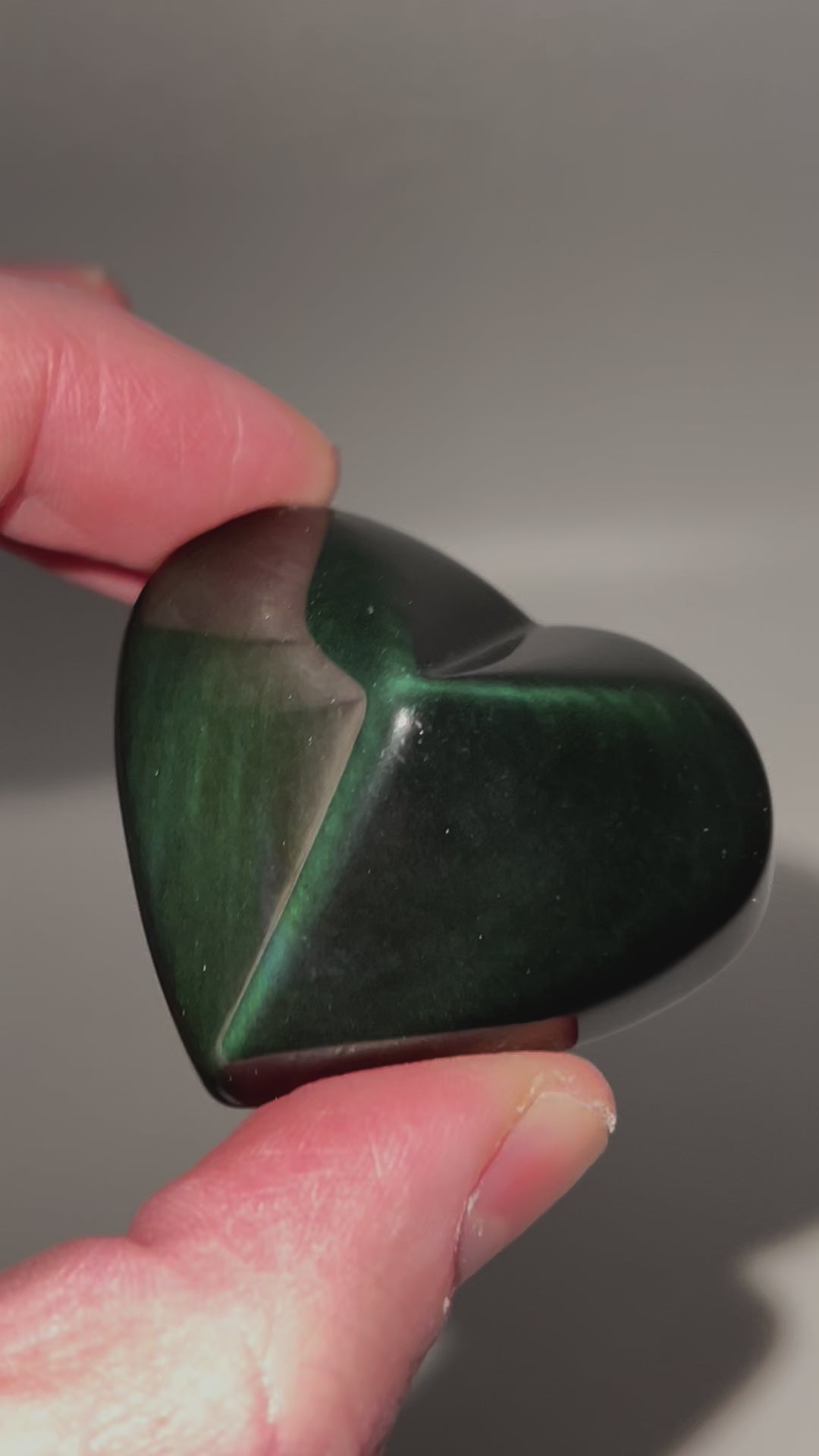 Coeur en Obsidienne Oeil Céleste - CROBSARC105